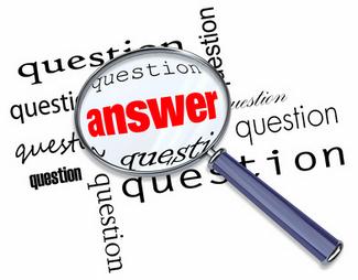 Questions and Answers - Magnifying Glass on Words